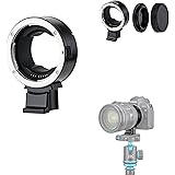 JJC EF-RF Auto Focus Mount Adapter Converter for Canon EF EF/S Lens to EOS R Ra RP R3 R5 R5c R6 R6II R7 R8 R10 R50 etc. RF Mo