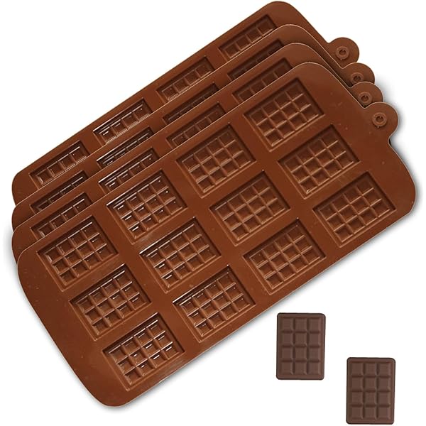 Stampo In Silicone Per Cioccolatini E Praline, 2 Pezzi, Antiaderente, Resistente Al Calore (-40°C A +230°C) - Foto 8