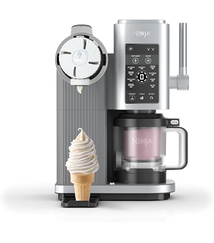 Ninja アイスクリームメーカー NC501 Amazon.com: Ninja NC501 CREAMi Deluxe 11-in-1 Ice Cream