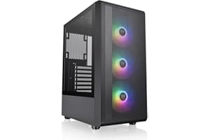 Thermaltake TT S200 TG ARGB Black