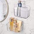 WOWBOX Portaoggetti Da Doccia, Confezione Da 2 - Mensola Doccia Adesiva Da Appendere Organizzatori E Contenitori Per Il Bagno Senza Foratura~p118969781
