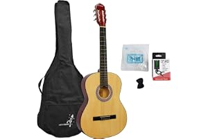 Rocket CG44PACK klassisk gitarr, naturligt, en storlek