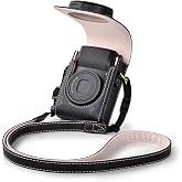 Rieibi Camera Case for Sony ZV1F/ZV1/Ricoh GR IIIx/Ricoh GR IV III/Fujifilm X-Half/X-HF1/Panasonic LX9 LX10 LX15/Canon G7X II