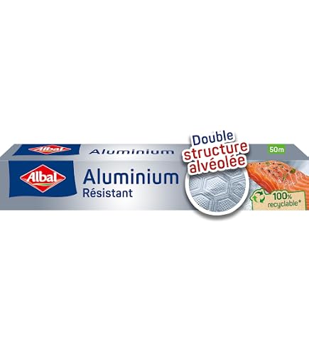 Couvercles Pour Contenants Aluminium CR2L CA - Lot De 50, Compatible Récipients R2L