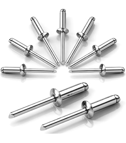 DIN 7337 Blindnieten St. Alu/Stahl Flachkopf 6,0 mm x 16 mm (100) Stück DIN 7337 Blindnieten St. Alu/Stahl Flachkopf 6,0 mm x 16 mm (100) Stück
