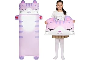 Wbesty Toddler Nap Mat for Kids Sleeping Mat Napping Mats Slumber Bags Foldable and Portable for Boys Girls Kindergarten Daycare Travel Camping