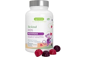 IGENNUS HEALTHCARE NUTRITION Igennus Methylated Kids Multivitamin Gummy, 90 Sugar Free Gummies, Highly Bioavailable B-Vitamins & Methylfolate, All Day Nutrients Delivery, Berry Flavour, Clean, Third Party Tested & Vegan, Age 4+
