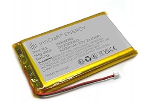 Akumulator Litowo Polimerowy innCraft Energy 6000mAh 3.7V, 91x60x9 Model 906090 2P Molex 51021-020 1.25mm konektor