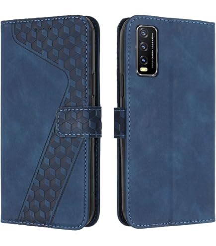 Topme Estuche De Cuero Para Vivo Y70 / Vivo V20 SE (6.44" Inches