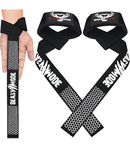 Sangles De Tirage STRENGTH SHOP – Coton Robuste, Pour Musculation Et Powerlifting, Maintien Maximal