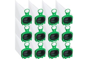 BONBELONG 12 Stück Staubsaugerbeutel für Vorwerk Kobold VB100 Filtertüten Ersatzteilzubehör Ersatz Beutel Zubehör Staubbeutel für Vorwerk Kobold VB100 VB 100 FP100 FP 100 Akku-Staubsauger