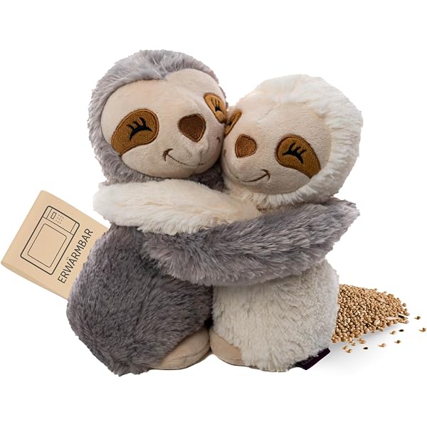 Chauffe-cou Habibi Plush Premium - 45 Cm, Rembourrage Grains De Millet, Chauffable Au Micro-ondes