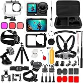 Accessories for DJI Osmo Action 5 Pro/4/3, Saprdii Waterproof Case, Screen Protector, Filters, Diving Accessories, Bike Mount