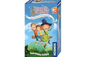 KOSMOS 712624 Petronella Applesauce - Magic Fun in the Mill Garden, Cheeky Bewitched Memory Game for 2-4 People from 6 Years, Children's Game with the Original Figures of Popular Children's Books
