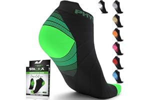 PHYSIX GEAR SPORT Physix Gear Chaussettes running Femme et Homme, Chaussette Compression Homme pour Voyages Avion, Alternative aux Bas de Contention, Chaussette de Récupération Sport, Chaussette Running Homme et Femme