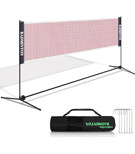 Filet Piscine Volley Filet De Sport Portable FralnFit 4-6m - Badminton, Volleyball, Tennis Intérieur/extérieur Filet Volleyball Filet Piscine Volley Filet De Sport Portable FralnFit 4-6m - Badminton, Volleyball, Tennis Intérieur/extérieur Filet Volleyball