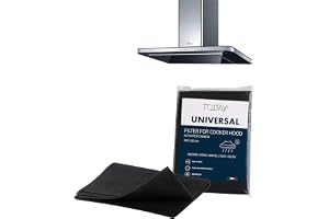 TODAY - Universellt Aktivt Kolfilter för Köksfläkt 40x100 cm – Tillklippbar, Anti-lukt, Fångar Fett & Fukt – Italiensk Säkerhet & Kvalitet
