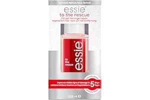 Essie - Soin des Ongles Réparateur - Répare les Ongles Abîmés par le Gel UV en 5 jours - Scelle, Protège et Épaissit l'Apparence des Ongles - Enrichi en Kératine et Céramides - To The Rescue