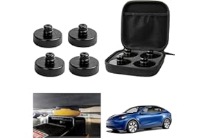 [4 sztuki] GAFAT gumowa nakładka na podnośnik samochodowy, do Tesla Model Y Juniper Model 3 Highland S X, gumowa podkładka, podnośnik samochodowy, adapter do podnośnika samochodowego, z pudełkiem do
