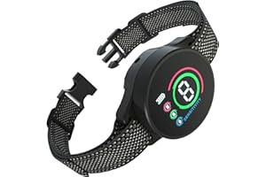 Beoankit Collar Antiladridos Vibración con Control Inteligente de los Ladridos,Sonido,Vibración y Fuerte Vibración Efectiva con 8 Niveles de Sensibilidad Ajustable,Recargable y Resistente al Agua