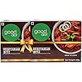 GoodDot Vegetarian Bytz | 100% Plant-Based Meat Substitute | High-Protein, Meat-Like Taste | Ready to Cook | Natural Veg Ingredients | No Egg, No Dairy | Pack of 2-250g Each | Vegan & Travel-Friendly