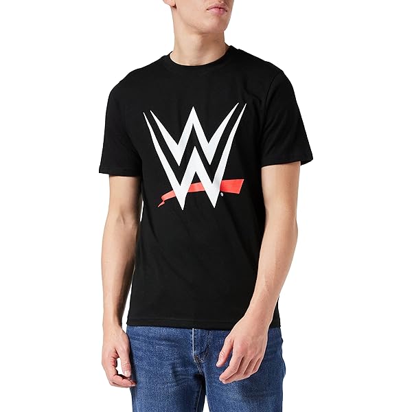 T-shirt Noir WWE John Cena - Hustle Loyalty Respect - Taille L Garçon - Occasion