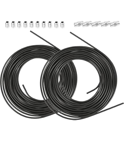 Spurtar 15-teiliges Bremsleitungs-Set – 3/16 Zoll, 3/8-24 Gewinde, Messing, Für SAE & ISO Fittings