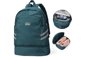 SZLX Plecak na siłownię dla kobiet z butami Przedział i mokra kieszeń Składany plecak duży podróżny laptop wodoodporny wodoodporny swobodny szkolna torba szkolna torba gimnastyczna do pływania jogi