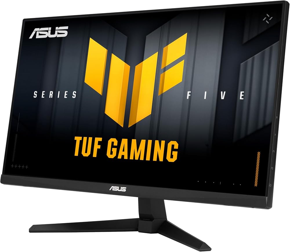 ASUS TUF Gaming VG27AQE5A 27 İnç 1440p 165Hz Gaming Monitör | ELMB Sync, 0.3ms, %120 sRGB, %90 DCI-P3, Dahili Hoparlörler, HDR10, Shadow Boost, Gaming AI, FreeSync, PS5 ve Xbox için