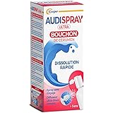 AUDISPRAY ULTRA - Trattamento per tappo di cerume - Scioglimento rapido dei tappi di cerume - Orecchio - Spray 20ml