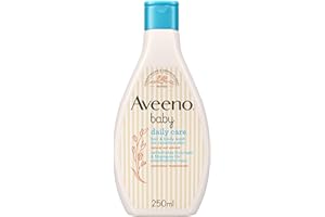 ‎AVEENO Aveeno® baby daily care seifenfreies Duschgel & Shampoo mit natürlichem Haferextrakt für normale bis trockene, empfindliche Haut, 250 ml
