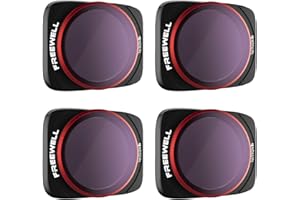 Freewell Bright Day - Serie 4K-4Pack ND/PL Filtri Compatibili con Air 2S Drone