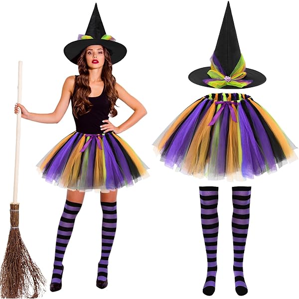 Perruque Géante De Sorcière Verte - Pour Déguisement Halloween, Carnaval, Fête à Thème