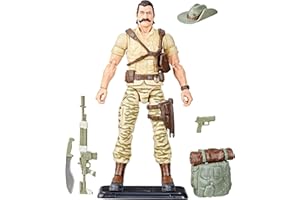 G.I. Joe Classified Series Retro Cardback Recondo, Collectible 6-Inch Action Figure with 7 Accessories