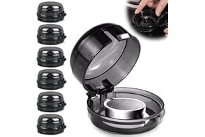 KWJEIULSOQ 6 Stück Kindersicherung Herd Knopf Sicherung Herdschutz Kinder Ofenschutz Herdknopf Kindersicherung, Herd Kindersicherung Backofen Kindersicherung Herd Drehknöpfe Herdsicherung Kindersicherung