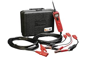 ‎POWER PROBE Power Probe 3 Stromsonde Automotive Electrical Circuit Tester Car Tool mit Zubehör Automechaniker Werkstatt 12-24V Digitalmultimeter Aktiviert Komponenten durch die Bereitstellung von Strom und Masse und überprüfen ihre Kontinuität PP319FTCRED