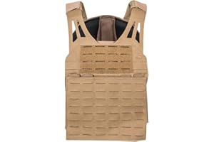 Tasmanian Tiger TT Plate Carrier LC Lightweight Plate Carrier with MOLLE System in Laser Cut Design with Integrated Radio Bag