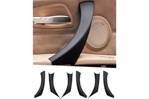 LALAIJDOU Maniglia interna della porta e90 e91，e90 maniglia interna della porta Compatibile con BMW Serie 3 E90 E91 (E90 Maniglia coperture destra x2 + Maniglia coperture sinistra x1)
