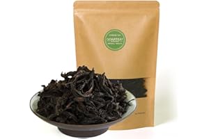 GOARTEA 250g (8.8 Oz) Organic Premium Wuyi Zheng Yan Cliff Rougui Rou Gui Cassia Cinnamon Chinese Oolong Rock Tea