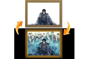 FunLake Japanischer Anime LED Art - Ackerman Edition, USB-betrieben, 3 Beleuchtungsmodi, beleuchten mit Flügeln der Freiheit (Ackerman)