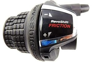 MAKELEN Shimano Twist Shifter Lever Revoshift Shift Lever SL-RS35, 3 Speed Twist Grip Gear Bike Left Shift Lever for Mountain Bicycle