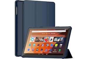 SONLARYIN Two Angle Tri-Fold Stand Case with TPU Back, Not Fit Sony - Navy