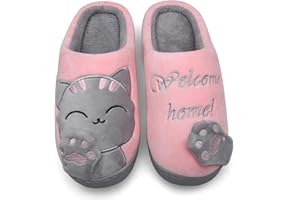 Mishansha Ciabatte Donna Invernali Uomo - Calde leggere Morbide Comode e Antiscivolo