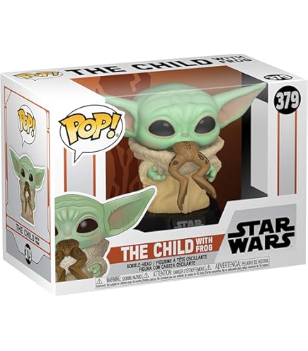 Figurine Pop Grogu with butterfly (Star Wars The Mandalorian) #468 pas