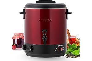 Arebo Konserveringsmaskin 1800 W | 28 l burk | timer, termostat, överhettningsskydd | 30–110 °C justerbar