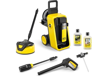 Kärcher högtryckstvätt K 6 Comfort Premium Home, tryck: 160 bar, flöde: 510 l/h, yta: 50 m²/h, vikt: - Amazon Deal & Rabatt