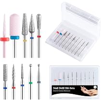 BNG Nagelhautbohrer 3/32 Zoll – Diamantkarbid, Feine Körnung Für Maniküre, Pediküre & Nagelstudio