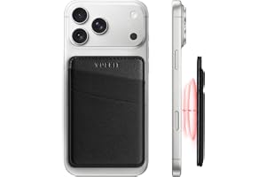VULKIT Magsafe Wallet kompatibel med iPhone 18/17/16/15/14/13/12-serien, Stretchy Lycra RFID-korthållare med MagSafe-magnet