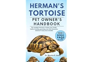 HERMANN’S TORTOISE PET OWNER’S HANDBOOK: The complete Hermann’s Tortoise care, health, habita, breeding, grooming, cost, diet interaction, behavior & many more included