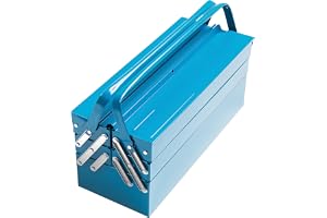 Tramontina 5-Tray Metal Tool Box with Fixed Handles